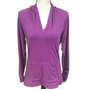 Puma Long Sleeve Hooded Pullover